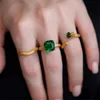 Hoop Huggie cristal serpent anneau doré zircon cubique ensemble pour femmes mode tempérament bijoux à la mode cadeaux 230727