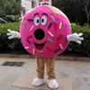 Halloween Donut Mascot Costume Top quality Cartoon Plush Anime theme character Christmas Carnival Adults Birthday Party Fancy Outf2908