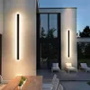 JML LED -vägglampor IP67 Vattentät utomhusväggbricka Lätt stång för Villa Courtyard Multi Size LED -bar Light260p