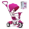 Breeze Plus, Triciclo 4-en-1 para niños pequeños 15M - Rosa