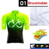 Bisiklet Jersey Setleri 2023 Yeni Bisiklet Bisiklet Jersey Seti Yaz Bisiklet Giysileri MTB Bisiklet Giysileri Üniforma Maillot Ropa Ciclismo Adam Bisiklet Bisiklet Takımı X0727