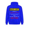 Hoodies voor heren Lange mouw Back Off I Have A Crazy Sister Hoodie Heren Dames Brother Pullover Cool Fashion Sportswears