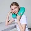 Cushion/Decorative Shaped Travel Particles Microbeads Neck Car Plane s Soft Cushion Home Outdoor Textile Stock Home Garden