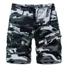 Shorts Masculino Fivela Cor Zíper Ferramenta Casual Masculino Multi Camuflagem Moda Bolso Ao Ar Livre Calça Cargo Férias