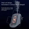 Smart Wireless Charger Aromatherapy Humidifier: 10W Fast Charging, Nano Mist Humidification, and Mobile Phone Stand - Eco-Friendly ABS Material & Noise Reduction Design