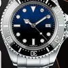 2023 AR V11 SA3135 Automatique 116660 Montre Homme Sea-Dweller 44MM Lunette Céramique Noire Cadran Noir / Bleu Bracelet Acier 904L Meilleure Édition Montres PTRX Nouvelles Montres HOMME