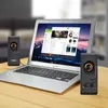 Tragbare Lautsprecher, 4D-Surround-Computerlautsprecher für Laptop, Stereo-Bass-Sound, Subwoofer, Säule, Soundbar, Musiksystem, kein Bluetooth-Lautsprecher, R230727