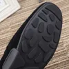 Men's shoes Feragamos Casual leather shoes Business leather bean shoes High end versatile loafers Metal buckle Slip-on shoe shoes for men dress shoes