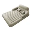 152cm 203cm 22cm Waterproof Inflatable Mattress Fast Inflatable Folding Bed With Backrest Cama Bedroom Furniture Mueble De Dormito272Z