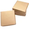 Kraft Papierowe pudełka prezentowe ładne pudełko pudełka kraft mała rozmiar 100pcs314g