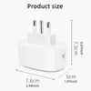 Smart Power Plugs Tuya WiFi 16A Smart Plug Standard Italy Socket with Power Monitor Smart Life APP Remote Voice Control for Home Alexa HKD230727