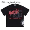 Hellstar Shirts Designer Chemise courte Hommes Plus Tees Rappeur Wash Gris Heavy Craft T-shirts à manches unisexes Tops High Street Retro Femmes T-shirt S-xxl 81