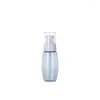 Storage Bottles Plastic Bottle Clear Blue Empty PET Lotion Spray Pump 30Pcs Portable Cosmetic Packaging Container Refillable