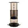 2020 NYTT NYTT FILTER GLASS ESSPESSO KAFFE MAKER PORTABLE CAFE FRANSK PRESS CAFECOFFEE POT FÖR AEROPRESS MASKIN C1030294I