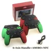 N-Switch Pro ns-Switch Pro ns Pro Gamepad Kablosuz Bluetooth Gamepad GameSticks Controller için Oyun Denetleyicileri Joysticks 6 Eksenli Tutlu Amibo X0727