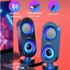 Alto-falantes portáteis com fio Bluetooth para computador de uso duplo, caixa de som residencial, caixa de som dupla, mini-subwoofer estéreo, notebook, alto-falante multimídia R230727