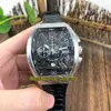 Новый Saratoge v 45 SC DT Cobra Black Snake Pattern Dial Japan vk Quartz Движение хронографа мужские