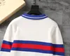 Maglioni da uomo in lana con motivo a lettere Felpe con scollo tondo colorato Maglie a maniche lunghe Capispalla unisex Top caldi Maglione uomo 001