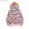 Heren Hoodies Sweatshirts Hoodie Heren Designer Full Zip Up Hoodies voor Vrouw Zwart Camouflage Jas Geel Hoody Hooded Lange mouw Tech Z230727