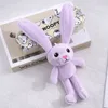 Pluszowy wisiorka Tinket Pull Rabbit Key Chain Boll Doll Doll Bag wiszka szkolna