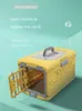 Cat Carriers Crates Houses Tll Pliable Pet Flight Case out Pet Bag Cat Cage Dog Cage Respirant Check-in Valise 230726