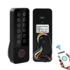Stecker im Freien wasserdichte Zinklegierung Tuya Smart App WiFi Fingerabdruck Access Control Tastatur -Türöffner mit magnetischem Erkennungsalarm