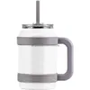 Tassen 50 Unzen Edelstahl Quencher Tumbler Vakuum-Keep und kalter Becher mit Griff St Jy19 Drop Lieferung Hausgarten Küche Esszimmer Bar D DHE5P