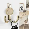 Hooks Wall Mounted Multi Purpose Towel Hanger Practical Load Bearing Hook Key Coat Wardrobe Hangers Scarf Bag