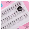 Other Health Beauty Items 60Pcs/Set 8/10/12/14 Mm Individual Lashes Black 6D Natural Fake False Eyelash Long Cluster Extension Makeu Dhozd