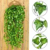 Decoratieve Bloemen Kunstplanten Wijnstokken Muur Opknoping Simulatie Creeper Home Decor Ivy Leaf Garland