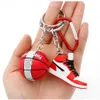 Mode 3D Basketball Schuhe Schlüsselbund Stereoskopische Turnschuhe Auto Schlüssel Kette Mini Sport Schuh Schlüsselbund Tasche Anhänger Geschenk Für Männer Frauen junge Geschenk