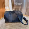 Black Messenger Bags Designer Luxury One Phoulding Men Travel Sacd