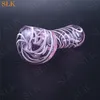 Smokeshop wholesale glass pipe mini glass smoking pipe 4.1 inch glass bongs spoon hand pipe free shipping