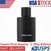 3-7 gün içinde ABD'ye ücretsiz gönderim erkekler ombre deri parfüm siyah parfüm yüksek kaliteli kalıcı koku sprey 100ml