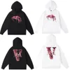 VLONE New Men's Sweatshirts Classic Casual hoodie Tendance de la mode pour hommes et femmes O-cou à capuche À manches longues Simple Coton Pull DM VL117