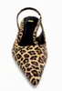 Pompe sandali scarpe da donna tacchi estivi designer sexy abiti da donna di alta moda punta leopardo fahion dre