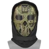 Taktiska hjälmar Wild Mask Hutning Full Face Outdoor Protective Airsoft Halloween Camouflage Fan Lätt hjälm 230726