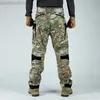 Men's Pants Military Cargo Pants Men Army Training Tactical Trousers Multi Pockets Ripstop Waterproof Pant Male Hiking Hunting Casual Pants L230727