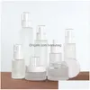 Butelki pakowania 30 ml 40 ml 60 ml 80 ml 100 ml 120 ml szklanej szklanej butelki kosmetycznej Pusty Spray Spray Spray Spray Pakiet Próbka DODGJ