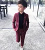 Blazer formeel kinderfeestje 2pc jongenskleding formeel pak voor bruiloft 2022 peuter boy blazer pak jurk student school ceremonie kostuums