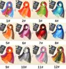 Schals Einfarbiger Chiffon-Georgette-Schal Frauen Foulard-Steigungsschals Ombre Eleganter langer Schal Hijab Sommer-Sonnenschutz-Stola