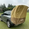 Tents and Shelters Tent for Car Trunk Sunshade Rainproof Rear Simple Motorhome For Self driving Tour Barbecue Camping Hiking 230726