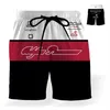 Summer new 2022 team f1 racing pants shorts Formula 1 team men's clothes fans clothing casual breathable beach pants319I