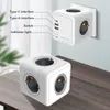 Smart Power Pult Pult USB Travel Pult Power Strip Smart Network Filter PowerCube The Tee Adapter Outlet несколько европейских кубических зарядных устройств HKD230727