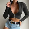 Nya kvinnor Crop Top Women T Shirts Basic Short Tshirts Fashion Spring Summer Tops Street Basic Casual Tees Club Woman Tshirts G2093