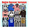 Retro del Piero Conte Soccer Jerseys Pirlo Buffon Inzaghi 84 85 92 95 96 97 98 99 02 03 04 05 94 95 Zidane Ancient Maillot Shirt 11 12 15 16 17 18 18 Pogba Juventus Vialli