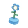 Bordslampor Creative Flower Lamp Night Light Portable Decorative Desk för fest bröllop sovrum dekoration födelsedagspresent