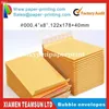 Whole-130pcs #000 122 x 178mm 4''X8 Kraft Bubble Envelope Mailers Padded Envelopes padding wrapping Bags shipp2058