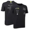 T-shirt de pilote d'équipe de F1 vêtements de fan à manches courtes La combinaison de course de Formule 1 peut être personnalisée301G