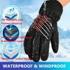 Ski Gloves 3M Thinsulate Winter Thermal Snowmobile TouchScreen Ski Motorcycle Cycling Gloves For Men Women HKD230727